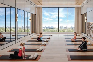 Yoga Court at Danube ASPIRZ
